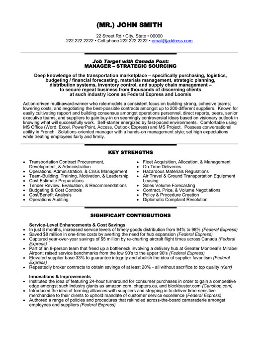independent transportation consultant resume template