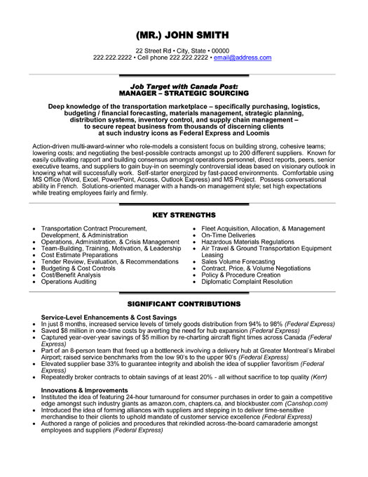 Import export business resume