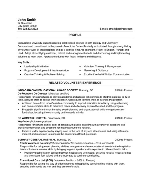 Health Care Worker Resume Template
