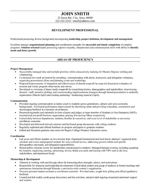 Professional Customer Service Resume Sample