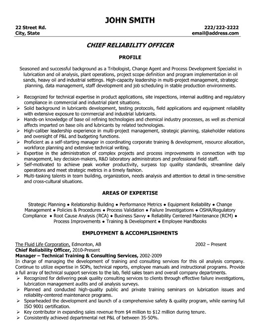 Cv writing service us oil and gas