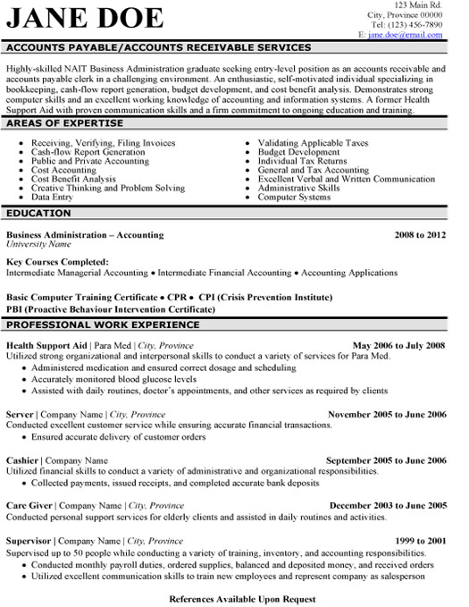 How to create a resume template with microsoft word