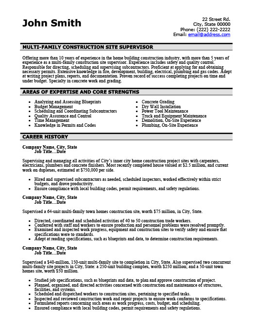 Warehouse supervisor resume sample two | logistics resume