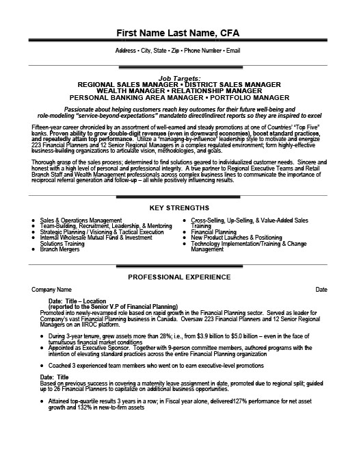 Category manager resume example