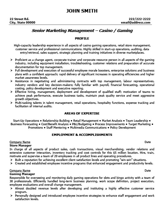 Cover Letter Template Retail Store Manager