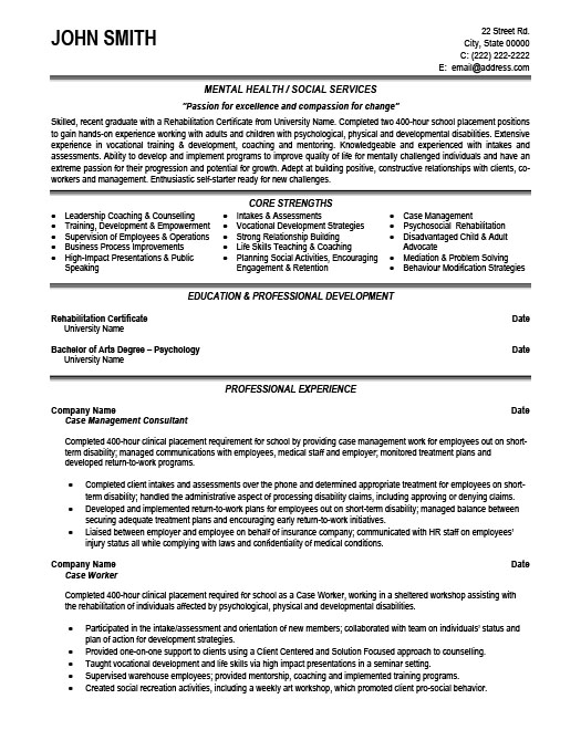 resume examples management consulting