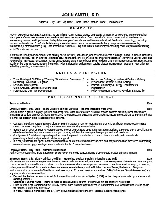 Graduate Student Resume from www.resumetemplates101.com